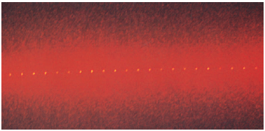 Solved The diffraction pattern shown in the figure below was | Chegg.com