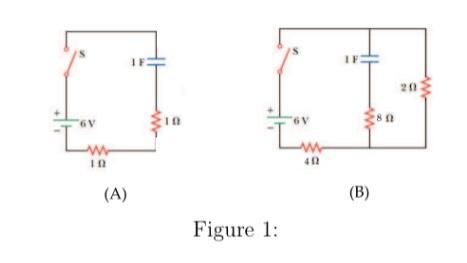 Solved (B) Figure 1:2. Refer To Figure 1.B. The Capacitor In | Chegg.com