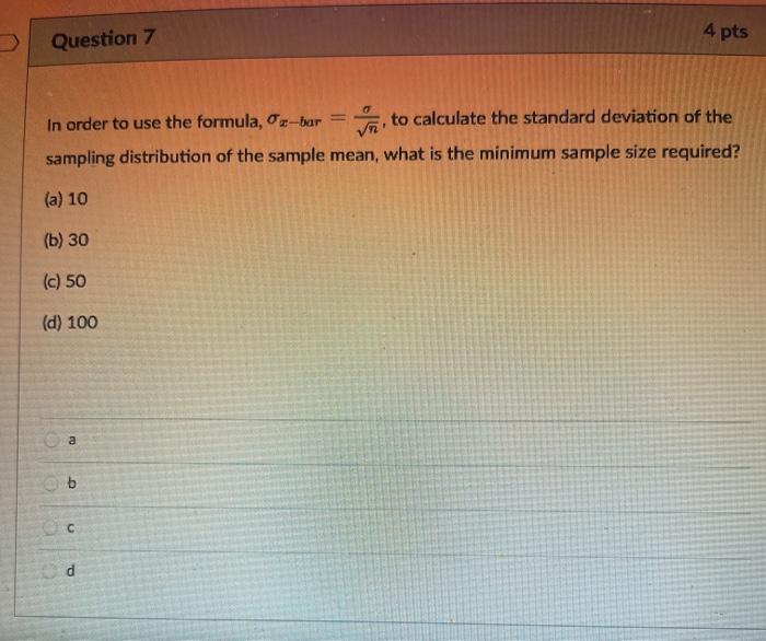 Solved Question 6 4 pts The chipmunk population in a certain | Chegg.com