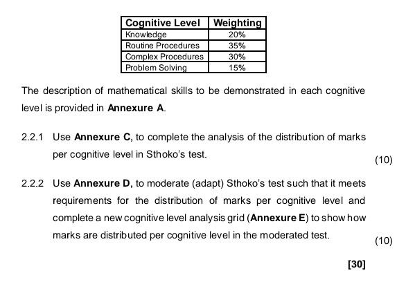 cognitive-level-weighting-knowledge-20-routine-chegg