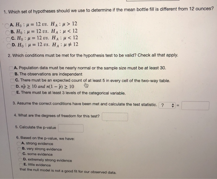 Solved 7 Points A Local Brewery Wishes To Ensure That An Chegg Com