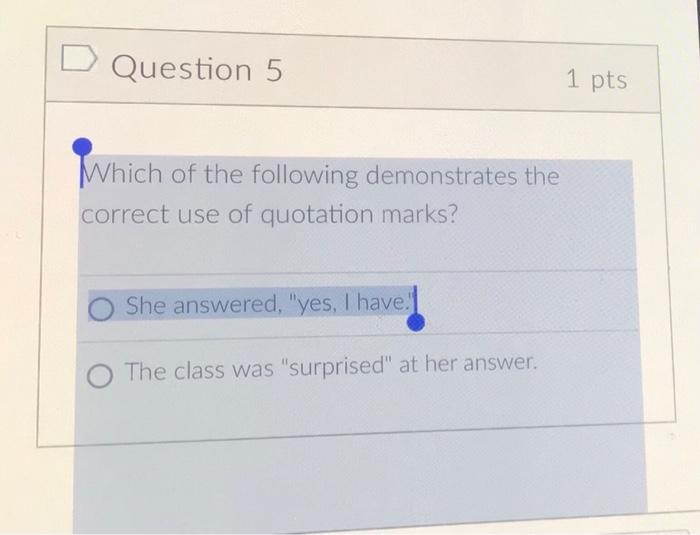 Solved D Question 1 1 pts Which of the following titles | Chegg.com
