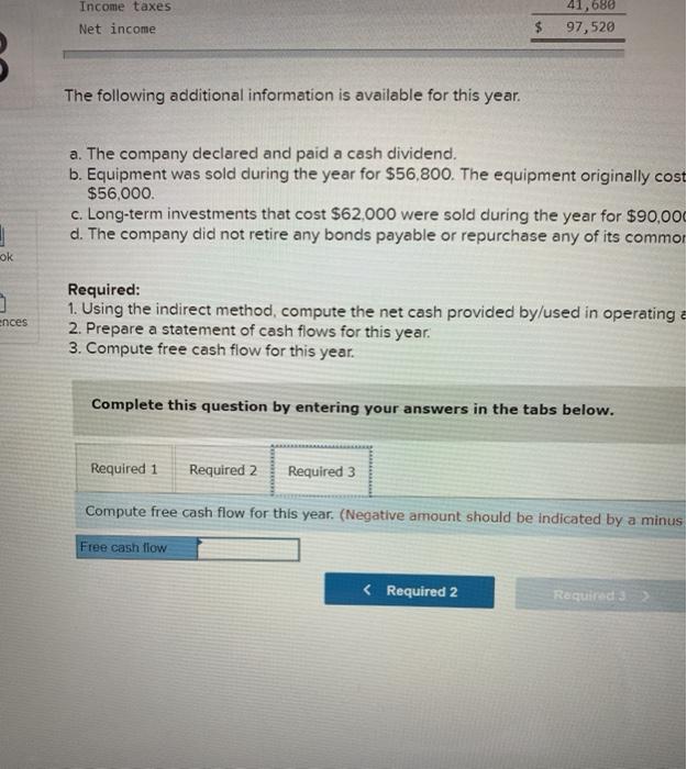 Solved Problem 14.13 Prepare and Interpret a Statement of | Chegg.com