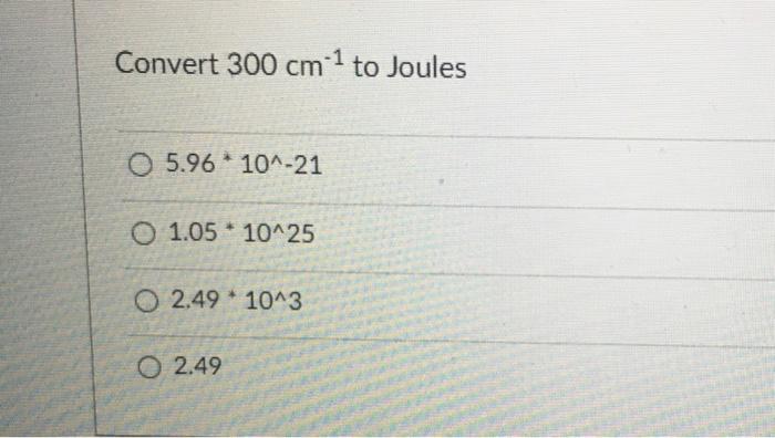 Joule converter clearance