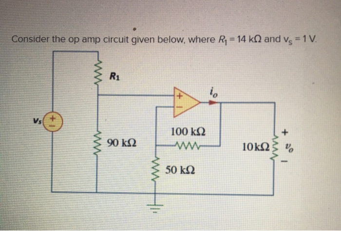 Solved Consider The Op Amp Circuit Shown Below Derive An Cheggcom Images