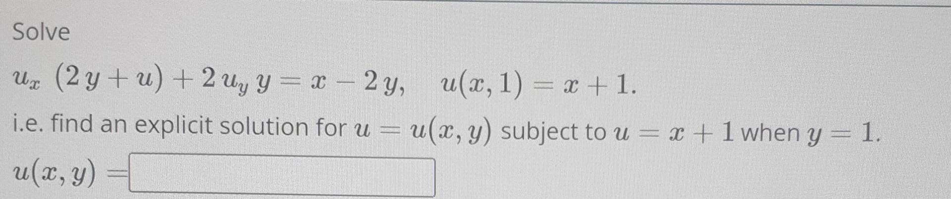 u 2x 2 solve for x step by step