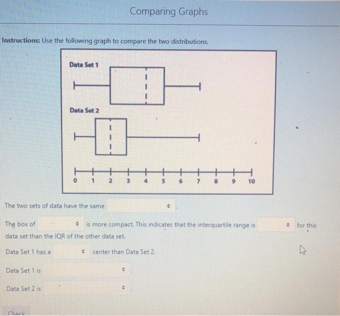 Solved Comparing Graphs Instructions: Use the following | Chegg.com