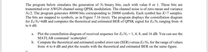 Solved The program below simulates the generation of Nb | Chegg.com
