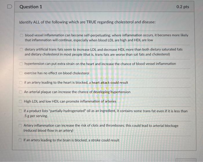 Solved Question 1 0.1 pts Which of the following is not a | Chegg.com
