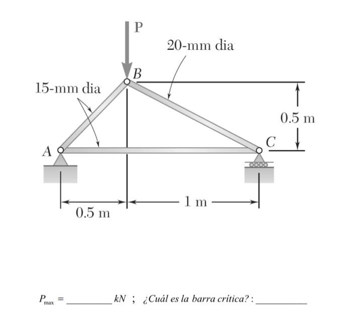 Solved Determine The Maximum Load P That Can Be Applied To | Chegg.com