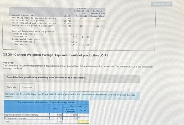 Solved PLEASE HELPCarlberg Company has two manufacturing Chegg