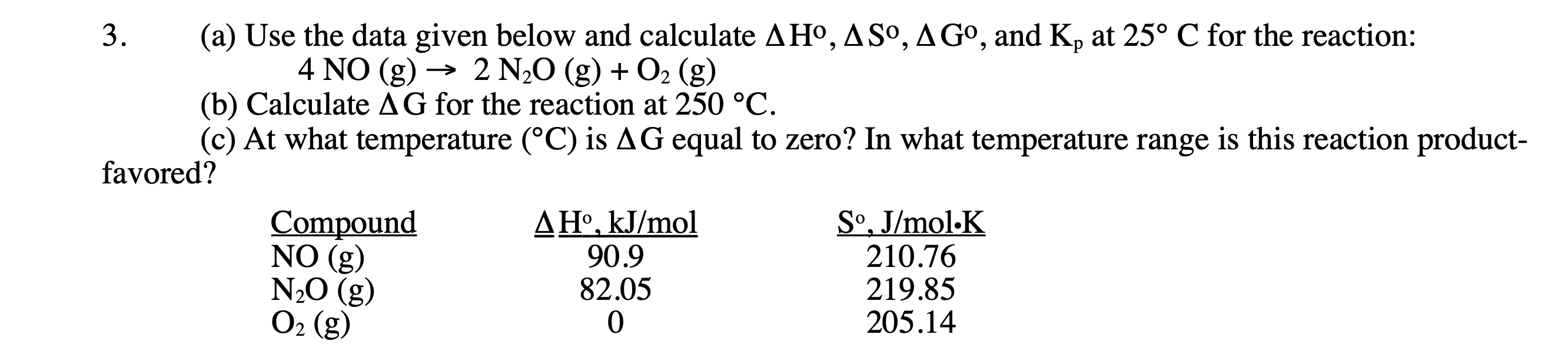 Solved (a) ﻿Use the data given below and calculate | Chegg.com