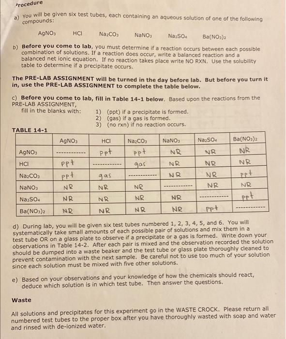 experiment 16 pre lab answers