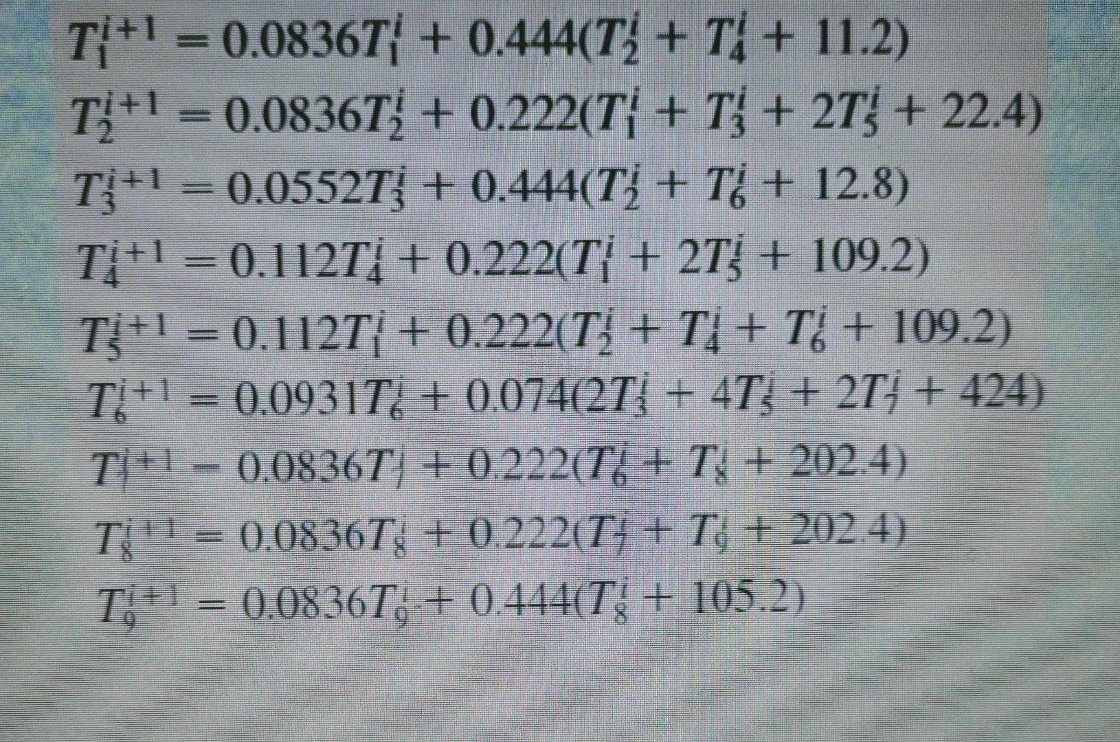 Solved I want Matlab code to find temperature values The | Chegg.com