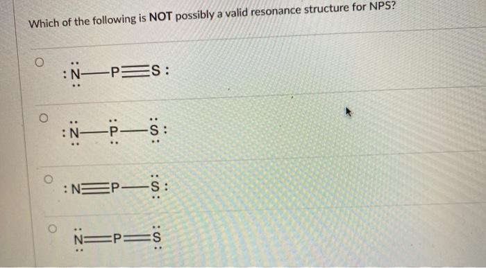 Solved Which Of The Following Is Not Possibly A Valid Res Chegg Com