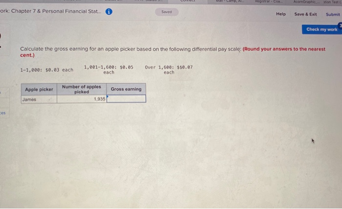 Solved Check my work 1 Complete the following table (assume | Chegg.com
