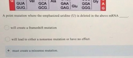 Solved The following sequence of mRNA is close to the s' cap | Chegg.com