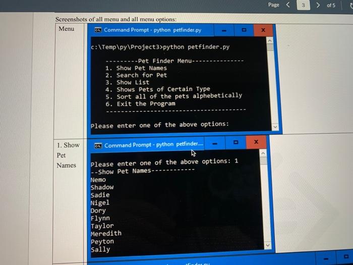 Solved Objectives Practice using files and classes in | Chegg.com