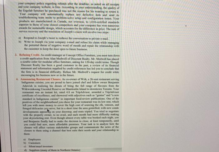Case study exercises with answers image