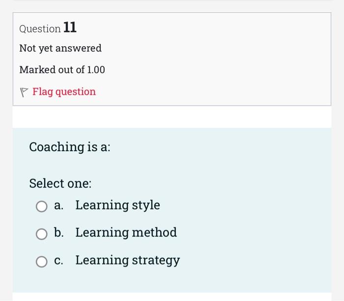 Solved Effective Learning Strategy Which Involves Reviewing | Chegg.com