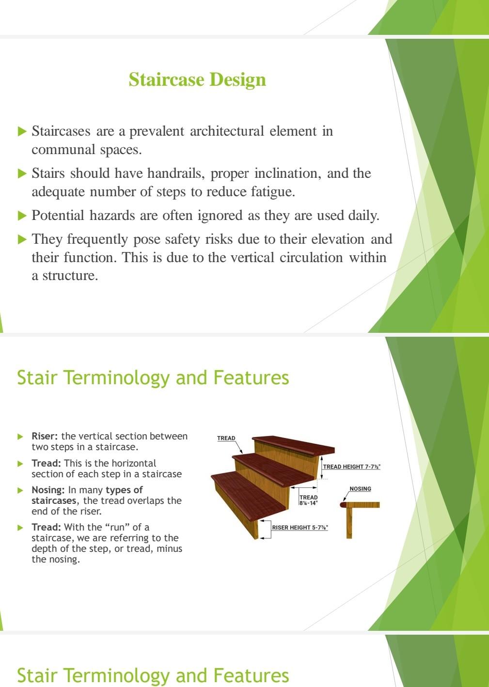 20+ TECHNICAL TERMS GENERALLY USED DURING STAIRCASE DESIGN