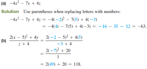 Solved: Evaluate each expression, using the order of operations ...