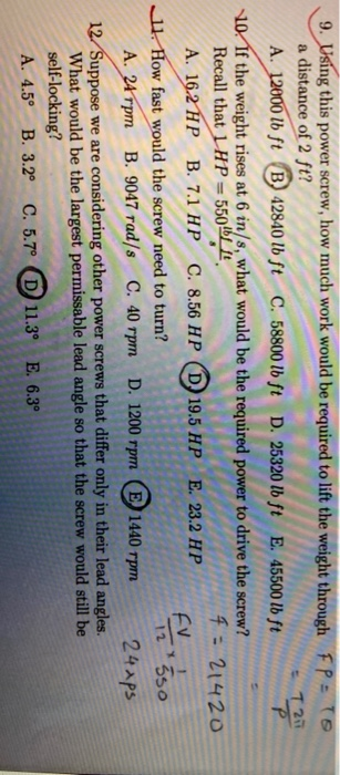 Solved - 8523 Questions 7 through 12 refer to the following | Chegg.com
