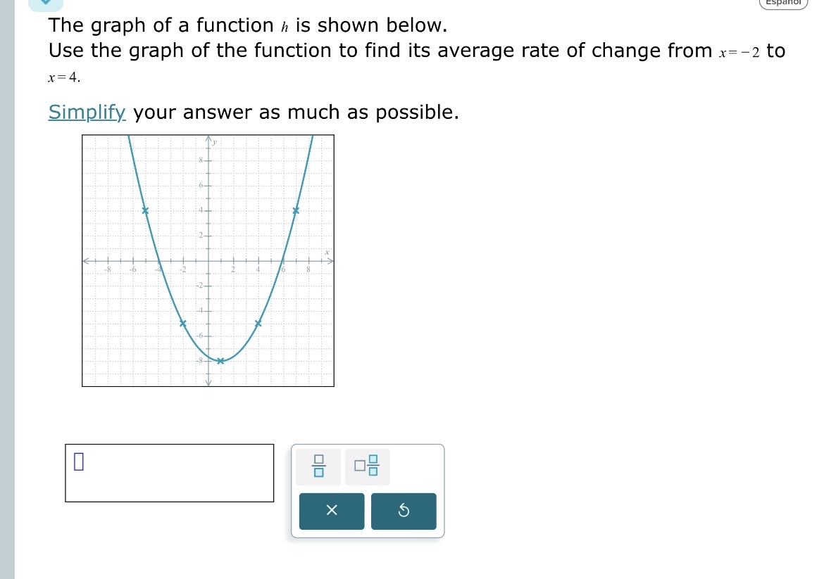 Solved The graph of a function \( ﻿h \) ﻿is shown below. Use