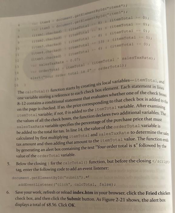 Solved help please with the instruction 3,4,5 im not | Chegg.com