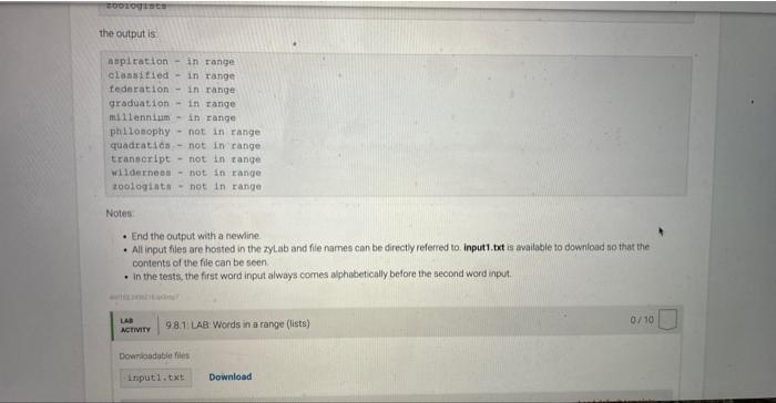 Write a program that first reads in the name of an | Chegg.com