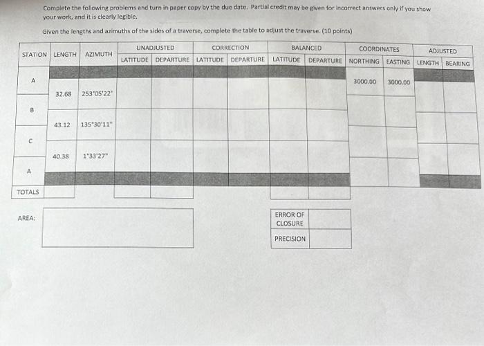 Solved Complete the following problems and turn in paper | Chegg.com