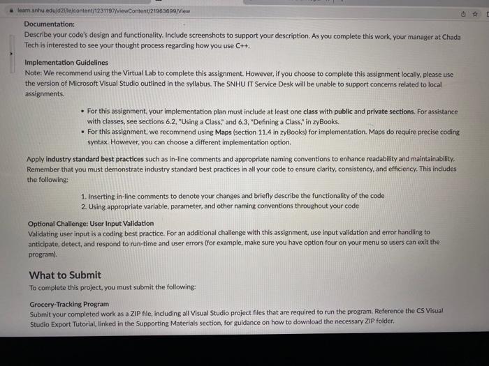 [Solved] C++ Corner grocer tracking program Project Three