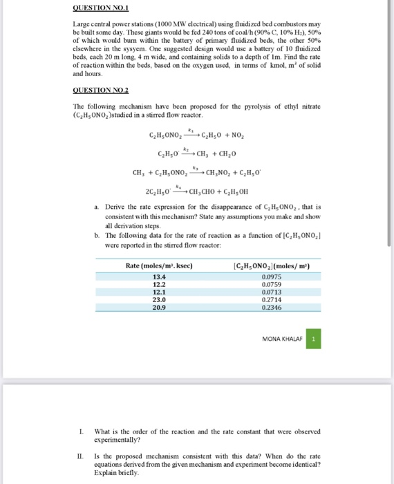 Solved QUESTION NO.1 Large central power stations (1000 MW | Chegg.com