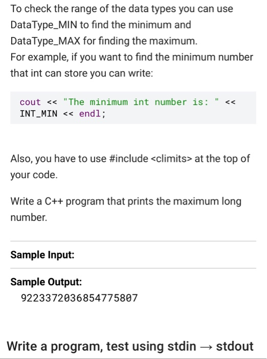 Solved Write a program that receives a double value from the | Chegg.com