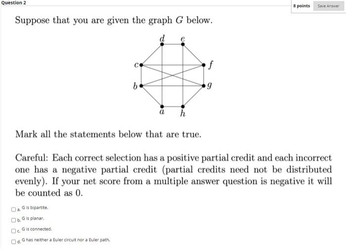 Solved Question 2 8 points Serve Answer Suppose that you are | Chegg.com