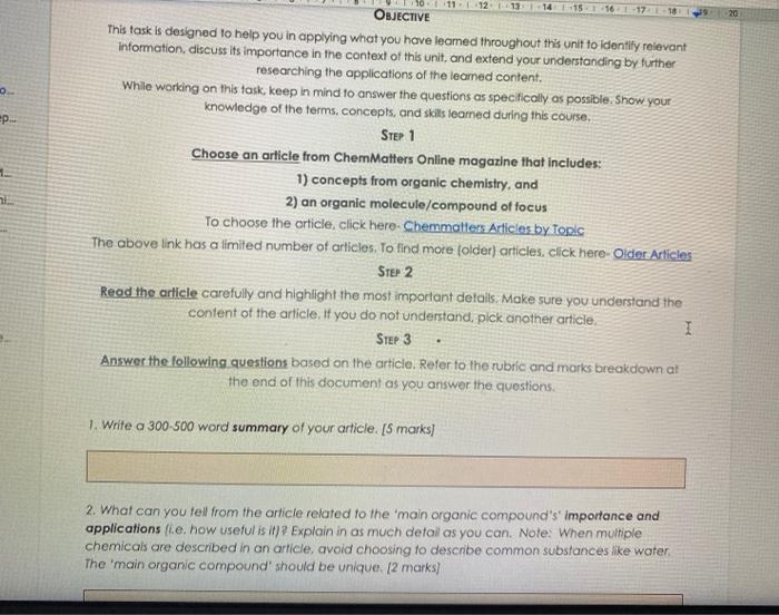 Solved 12 20 P. OBJECTIVE This task is designed to help you | Chegg.com