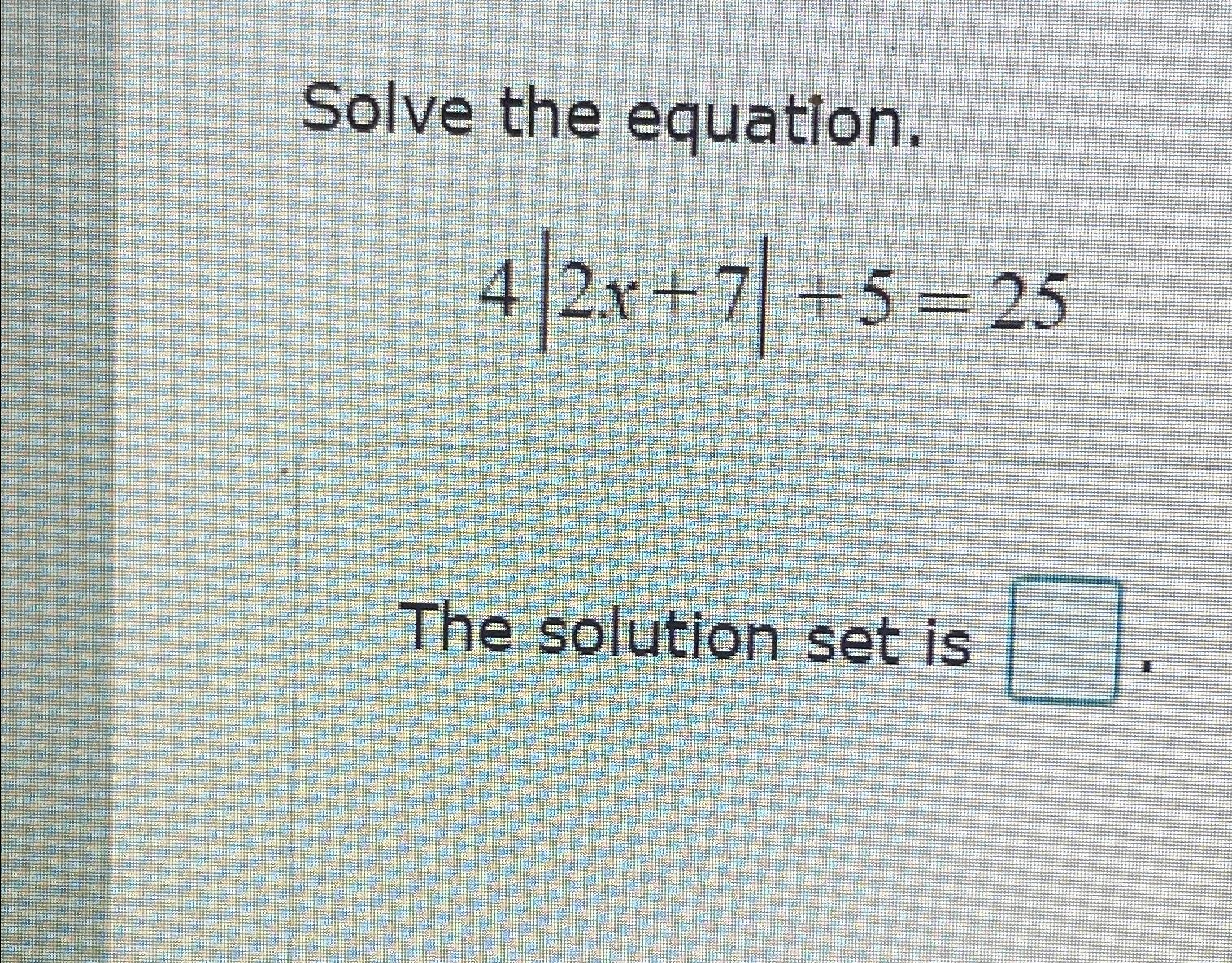 3x 5 4x 2 3x 4 4x 7 solution