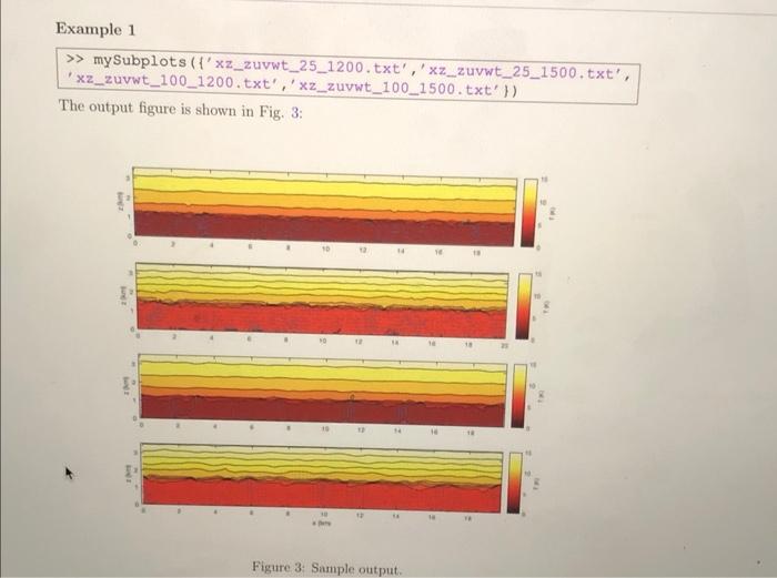 Lab 7-3: Atmospheric Boundary Layer Contour Plots My | Chegg.com
