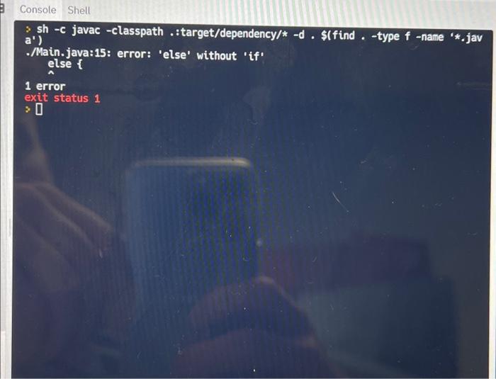 Solved 'else' without 'if' errorshould be simple, new to | Chegg.com