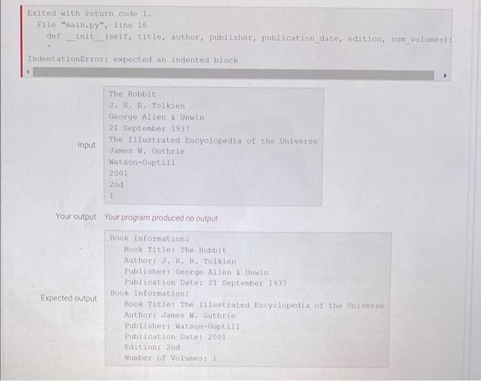 Solved Given the base class Book, define a derived class