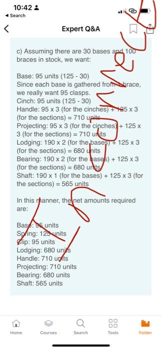 Solved SOLVE SECTION C PLEASE NOTE THAT THE PREVIOUS CHEGG | Chegg.com