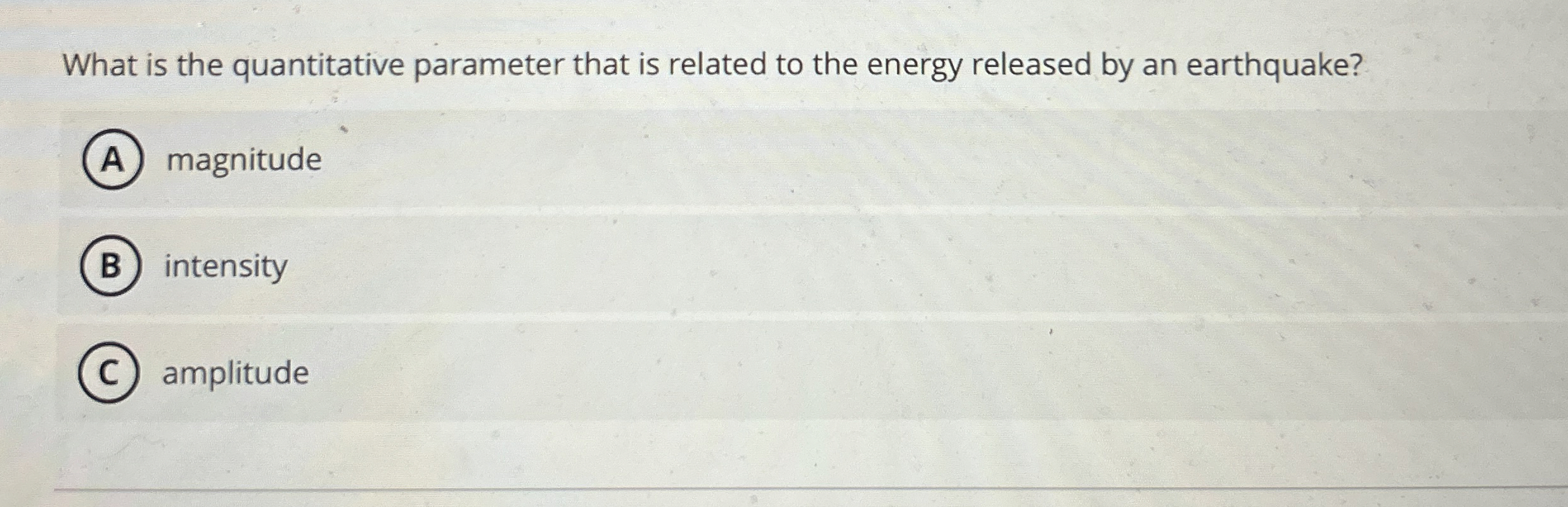 Solved What is the quantitative parameter that is related to | Chegg.com