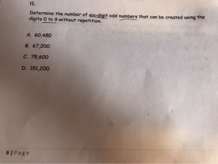 largest 6 digit odd number without repetition