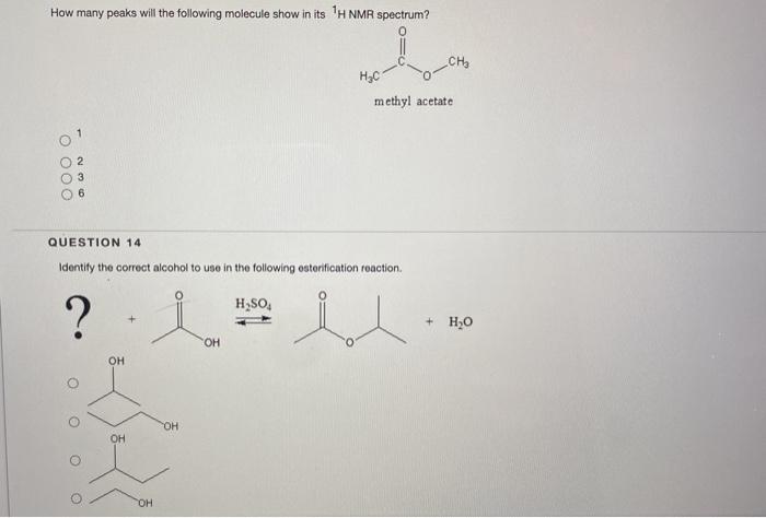 methyl acetate nmr