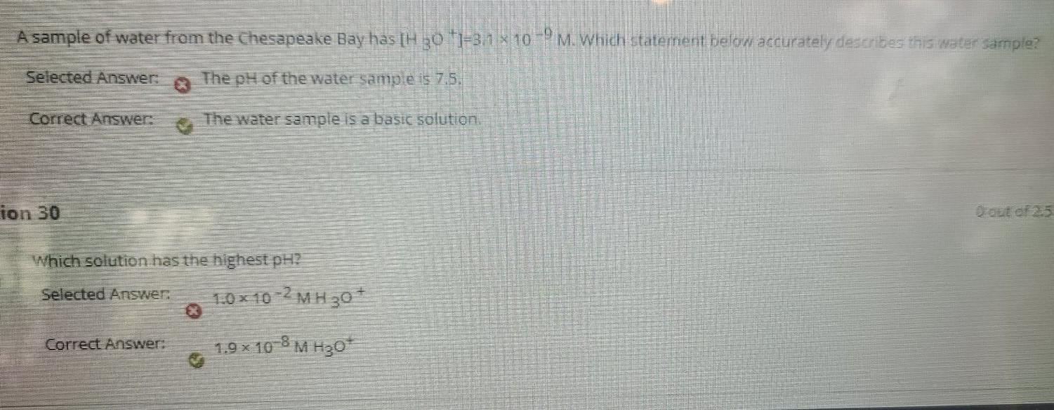 Solved Can you please explain both Why my answers were | Chegg.com