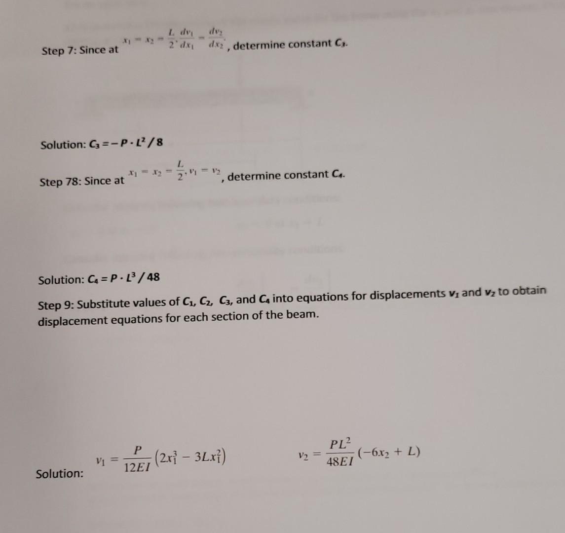 Solved 12.1 - 12.2 Slope and Displacement by Integration | Chegg.com