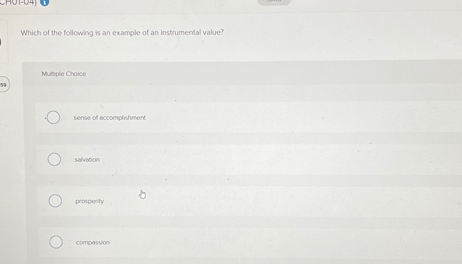Solved Which of the following is an example of an | Chegg.com