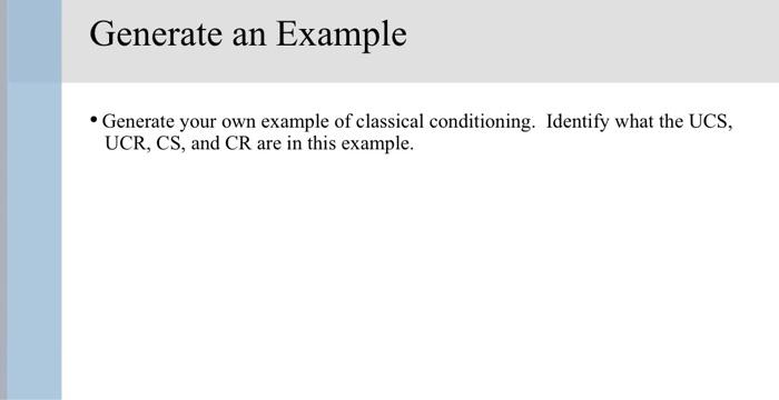 Solved Generate an Example - Generate your own example of | Chegg.com