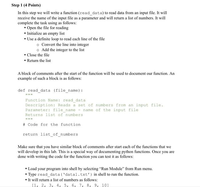 Solved Step 1 (4 Points) In this step we will write a | Chegg.com