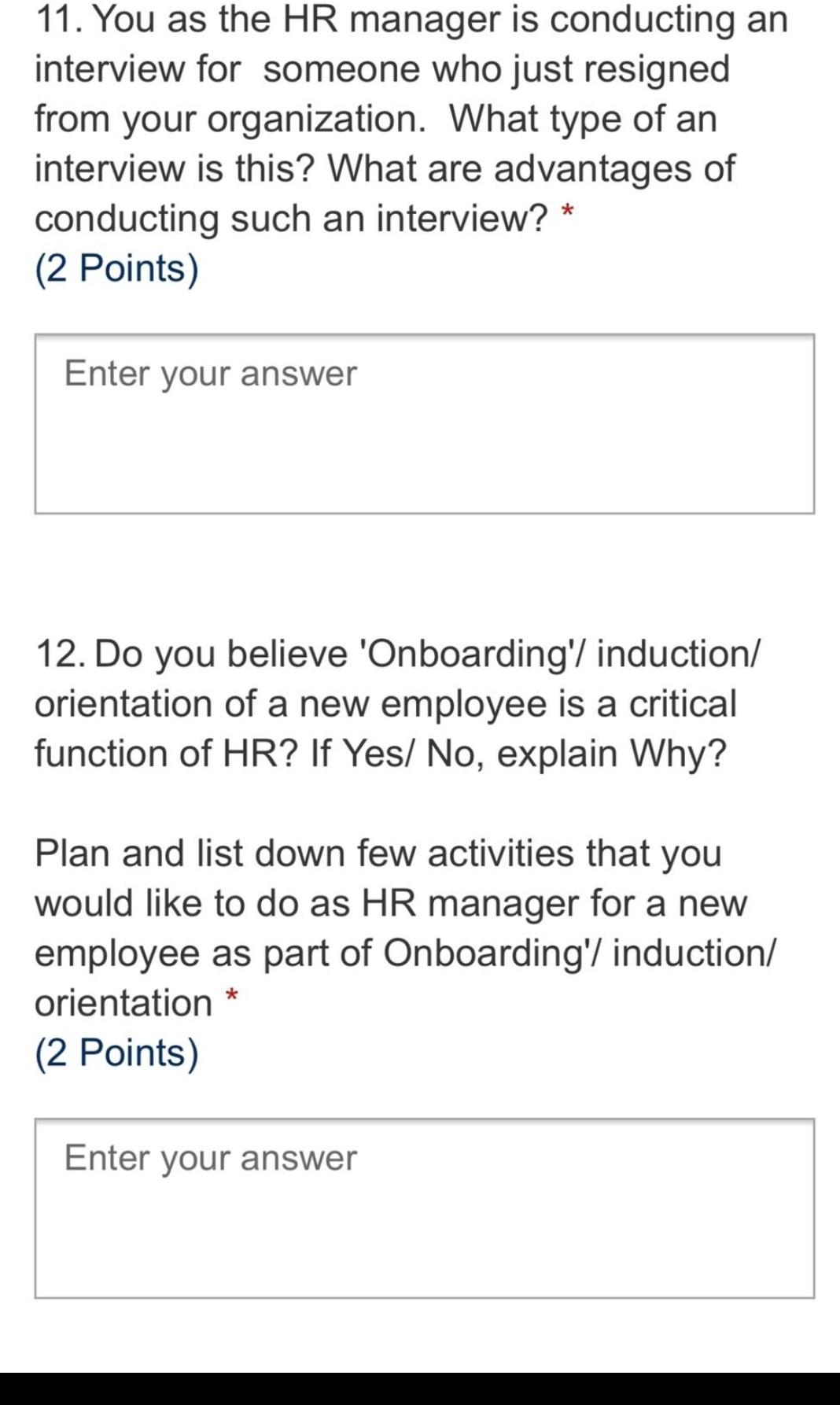 Solved 15. 'Tell us, about a stressful situation at your | Chegg.com